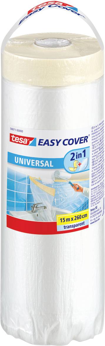 tesa 58871-00000-03 Fedőfólia tesa Easy Cover® (H x Sz) 15 m x 260 cm 1 db