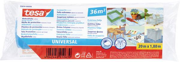 tesa  55614-00006-01 Fedőfólia tesa®  (H x Sz) 20 m x 1800 mm 1 db