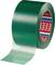 Egy zöld ragasztószalag tekercs márkalogóval. A szalag részben le van tekerve, enyhén felfelé görbülve.