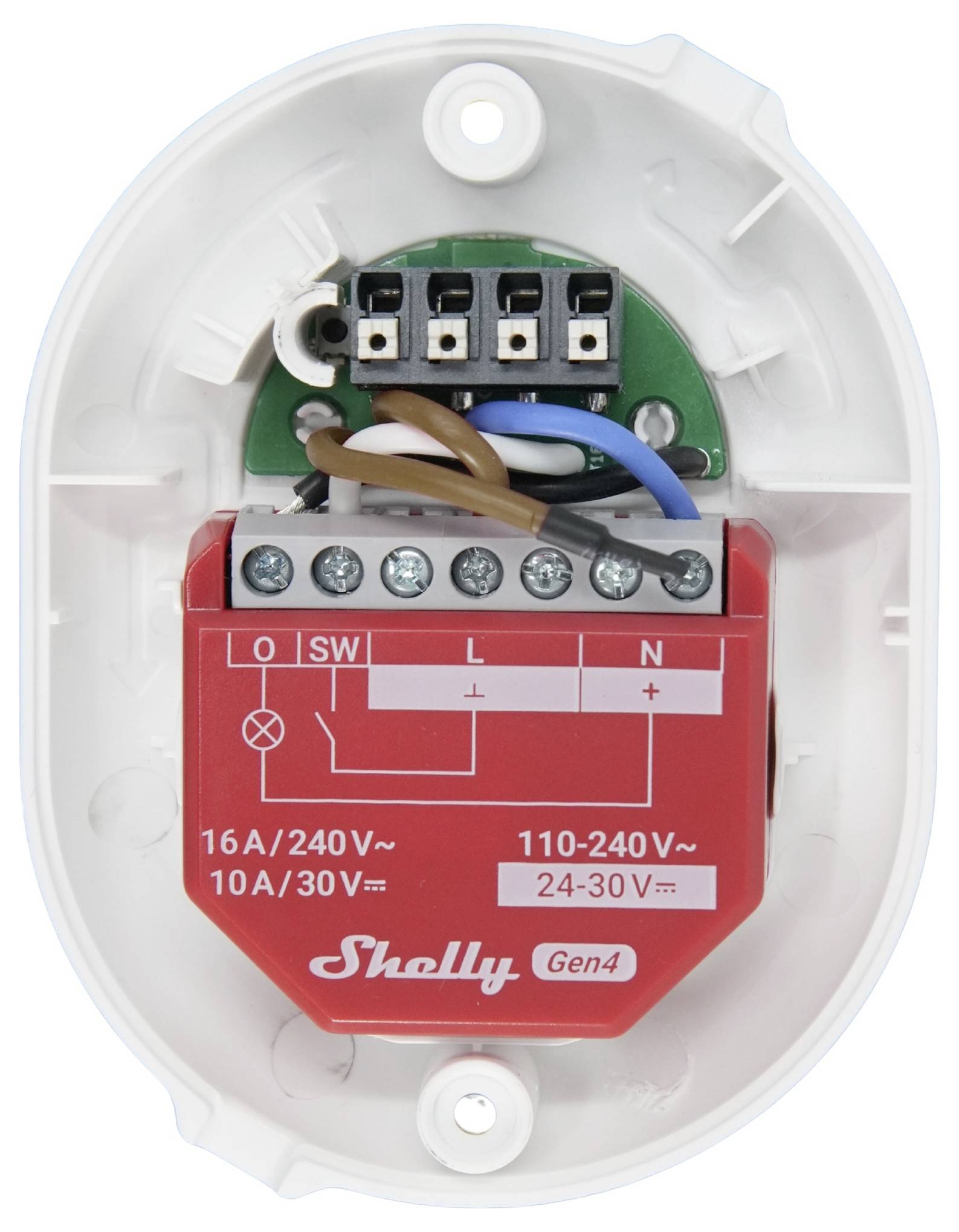 Shelly Button Add-on weiß Shelly Bővítő modul Wi-Fi-9