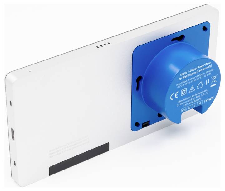 Shelly Wall Display X2i Silver Shelly Fali érintőkijelző Wi-Fi, Bluetooth-9