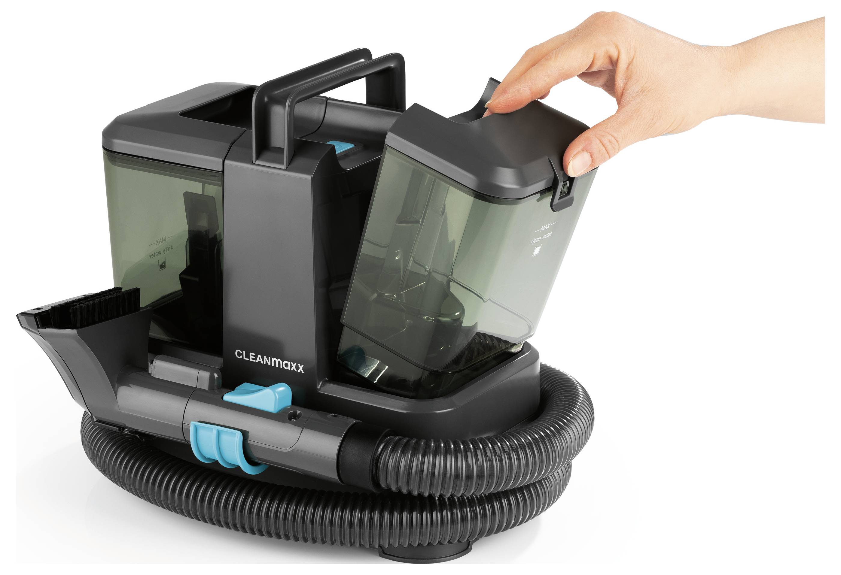 „Multitool Kiegészítő készlet" 24 részből álló piros bőröndben. Csiszolólapokat, HSS szegmentfűrészlapokat, fa fűrészlapokat és kaparót tartalmaz.