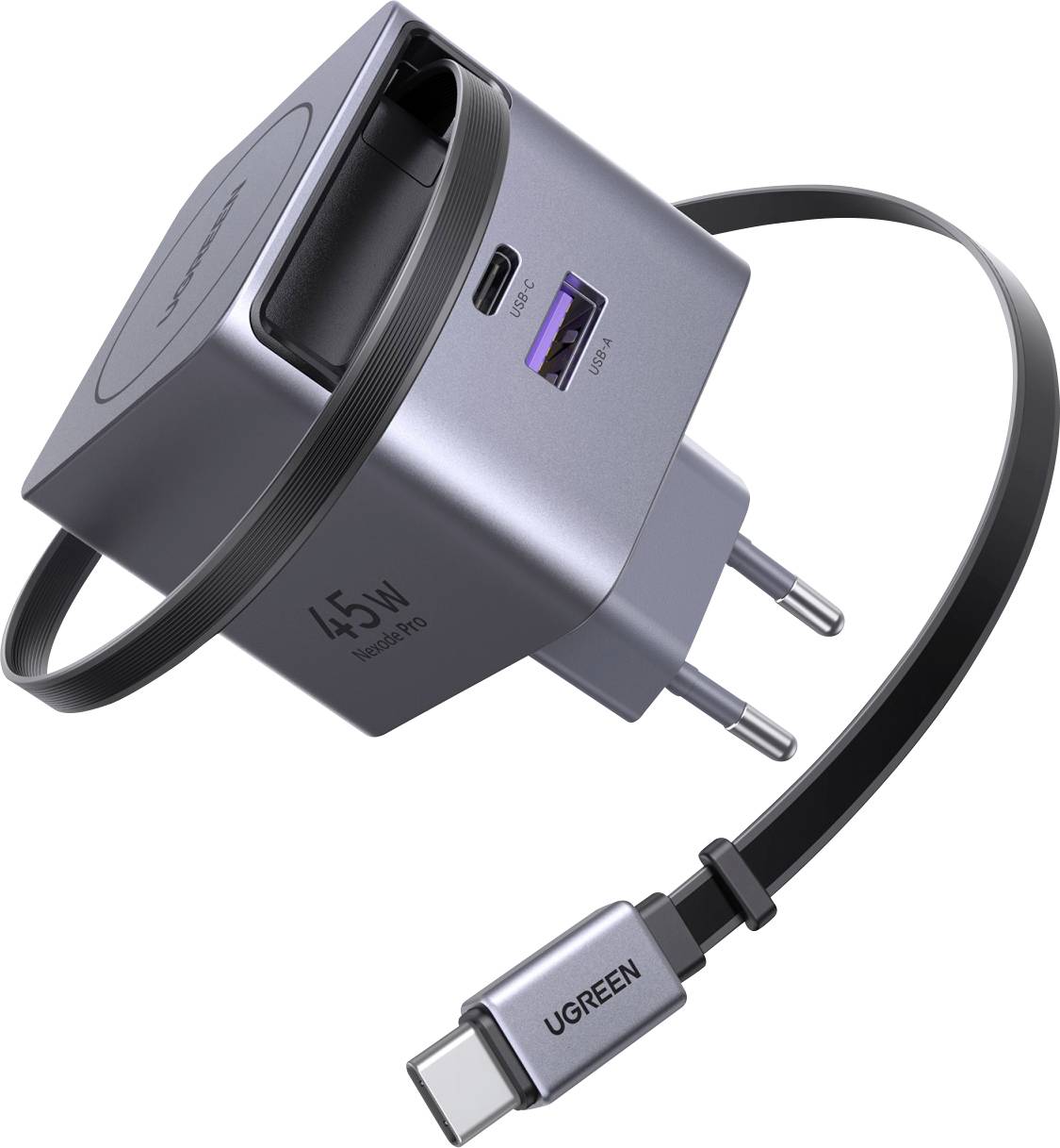 UGREEN UGREEN X614 45W GaN Charger 1C1A Töltőadapter 45 W USB-C®