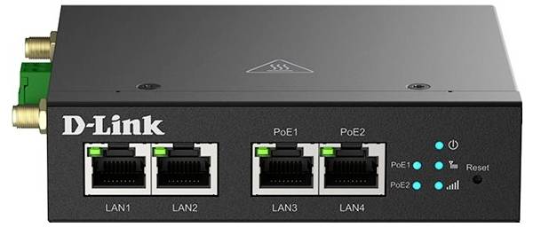 D-Link DWM-314-TP/E WLAN router LTE-vel Beépített modem: LTE, Kábel  150 MBit/s