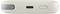 Egy bézs eszköz oldalsó része közeli képe, amely egy USB-C portot és egy gombot mutat.