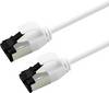 Roline 21.15.3272 RJ45 Hálózati kábel, patchkábel CAT 8.1 U/FTP 0.5 m Fehér 1 db