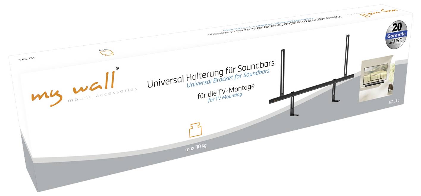 My Wall "HZ33L" Soundbar tartó 1 db-12