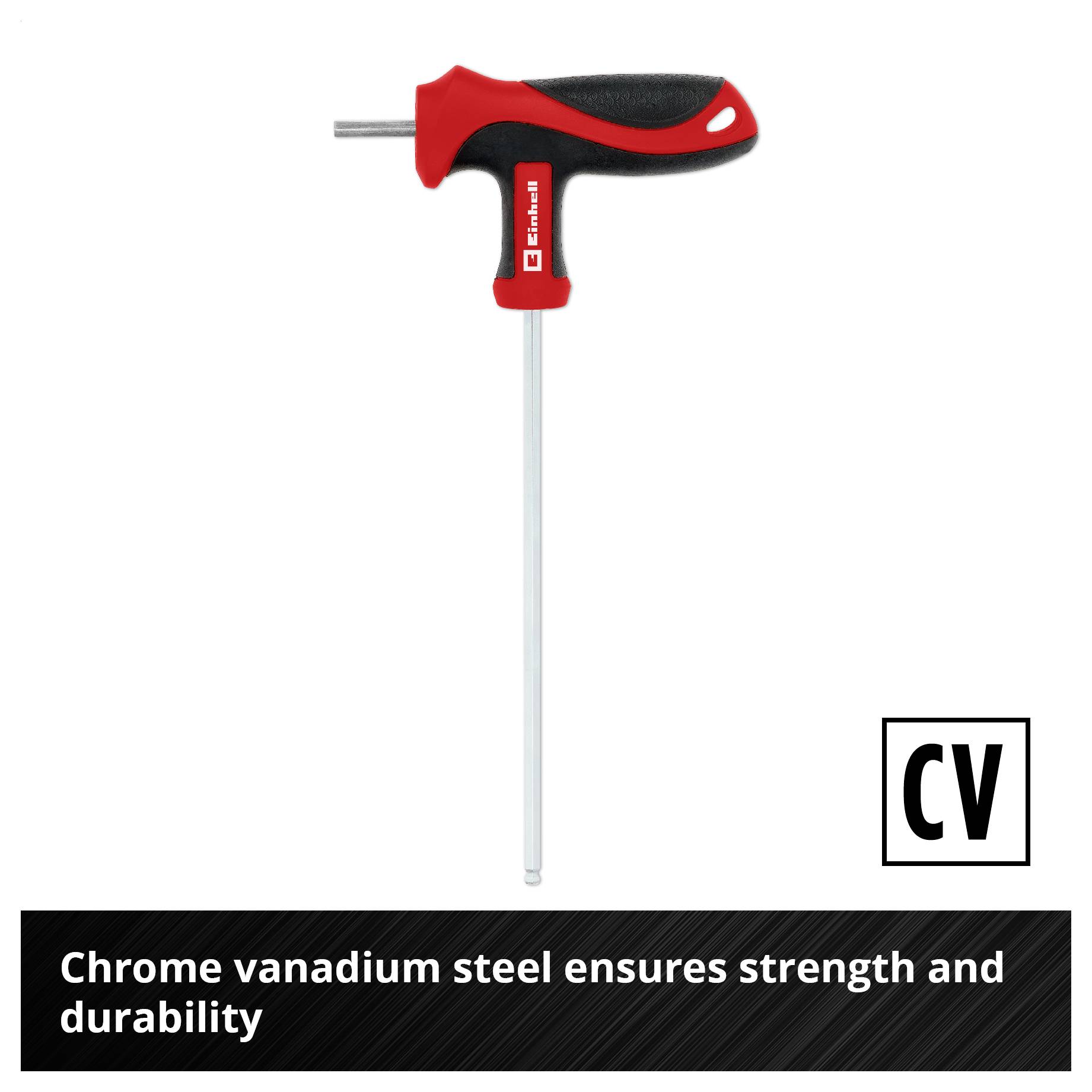 Einhell T-Griff Schraubendreher-Set 9-tlg. Einleger Pad 370526 Betét 9 részes-7