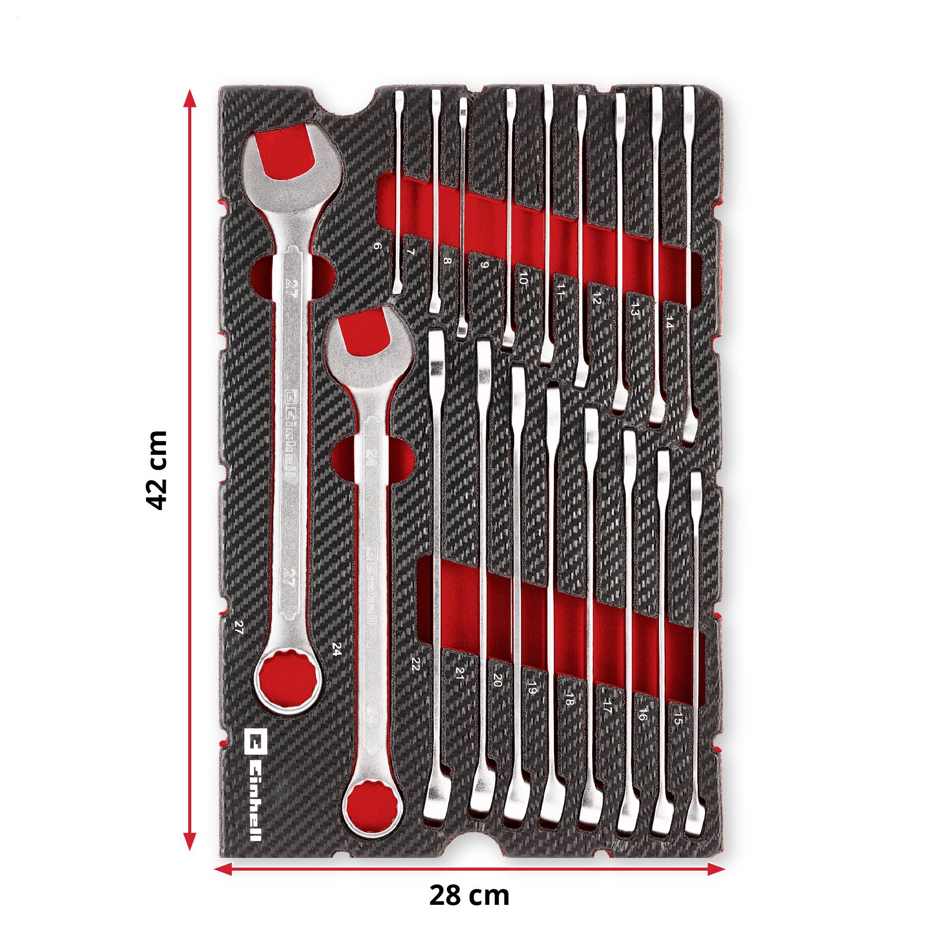Einhell E-Case 370521 Betét 19 részes-9
