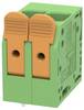 Degson DG2206V-7.5-DA-02P-14-100Z(H) Kapocstömb hajlékony: 0.2-6 mm² merev: 0.2-10 mm² Pólusszám: 2 1 db Zöld