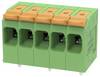 Degson DG2206R-7.5-DA-05P-14-100Z(H) Kapocstömb hajlékony: 0.2-6 mm² merev: 0.2-10 mm² Pólusszám: 5 1 db Zöld