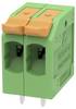 Degson DG2204R-5.0-02P-14-100Z(H) Kapocstömb hajlékony: 0.2-4 mm² merev: 0.2-4 mm² Pólusszám: 2 1 db Zöld
