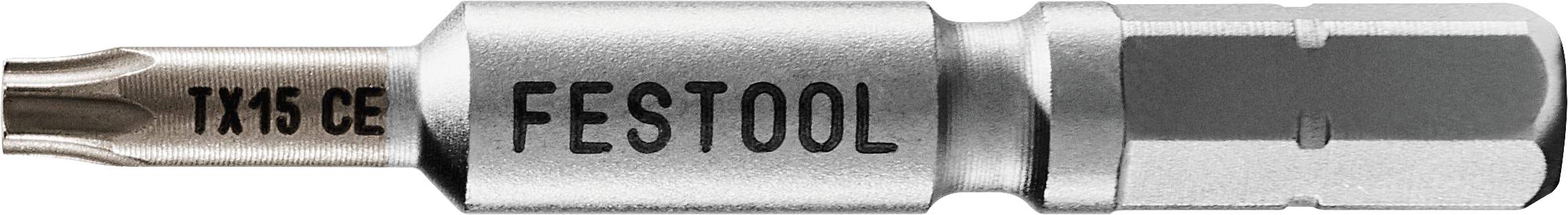 Festool TX 15-50 CENTRO/2 205079 TX bit TX 15 Nikkelezett 2 db