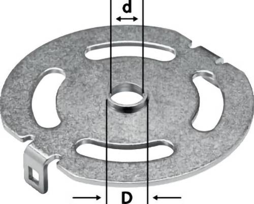 Másológyűrű KR-D 13.8/OF 1400 Festool 492180 Ø 13.80 mm