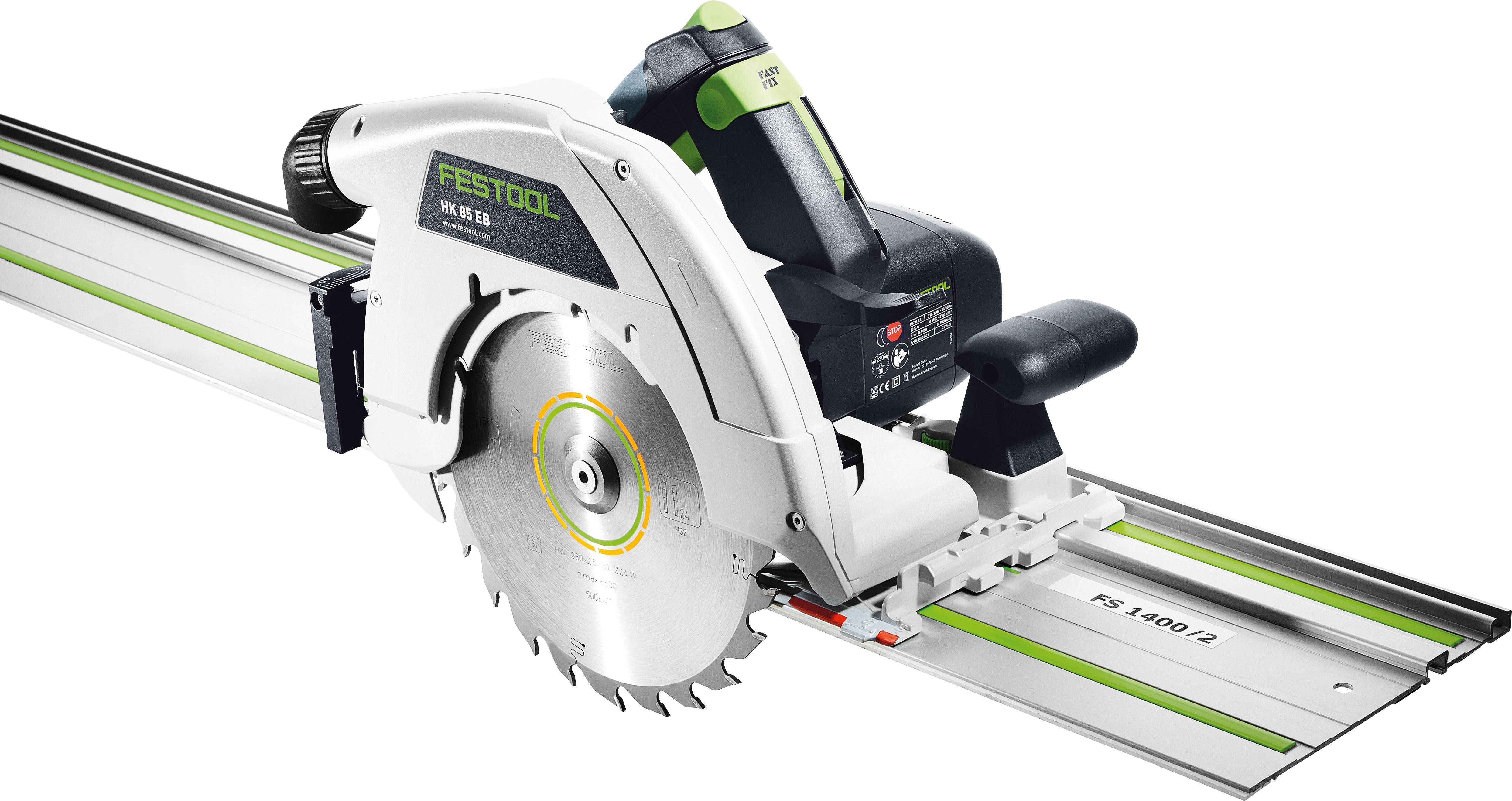 Festool HK 85 EB-Plus-FS Kézi körfűrész Vágási mélység max. (90°) 86 mm 1900 W
