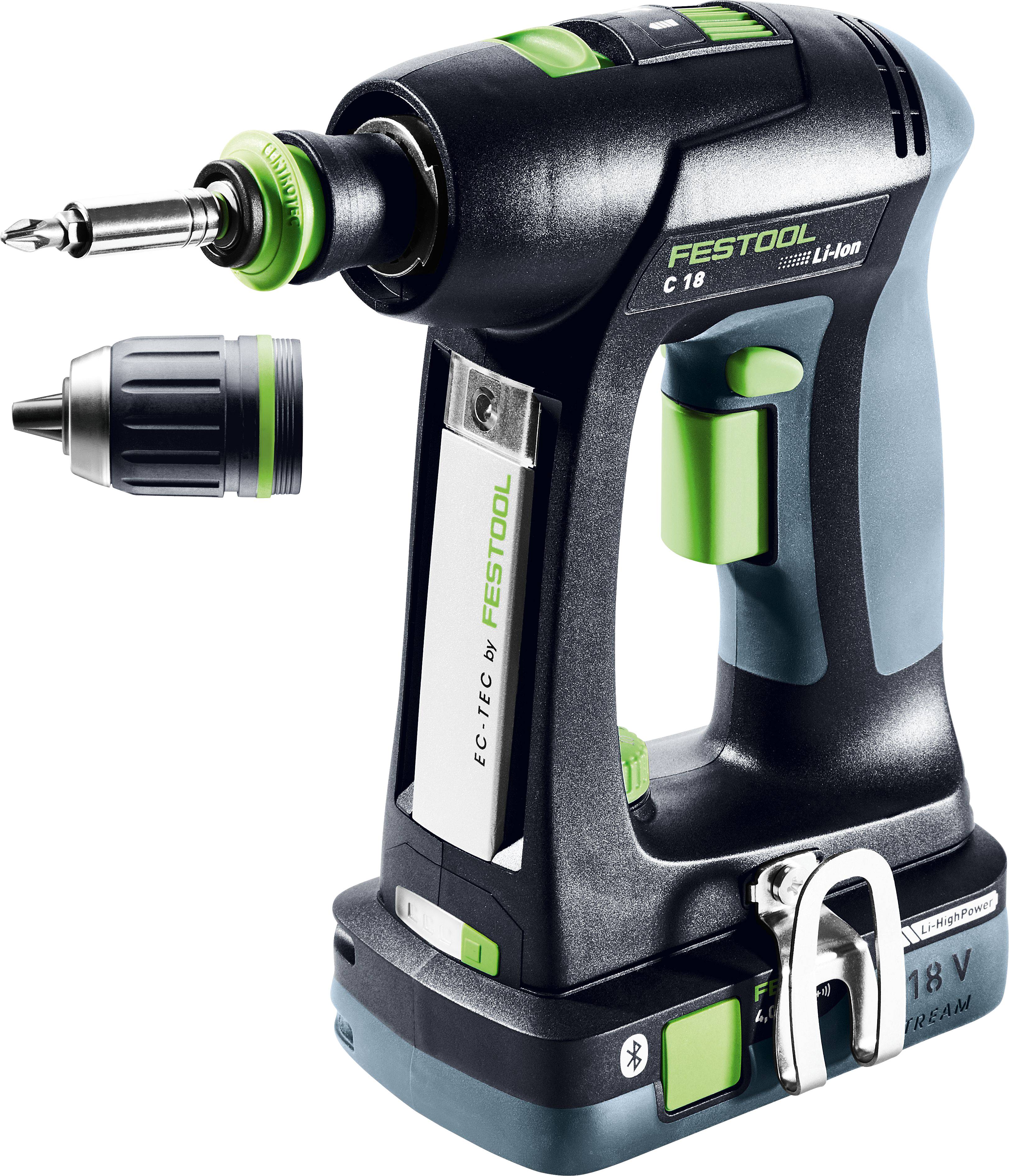 Festool C 18 HPC 4,0 I-Plus 576435 Akkus fúrócsavarozó 18 V 4 Ah