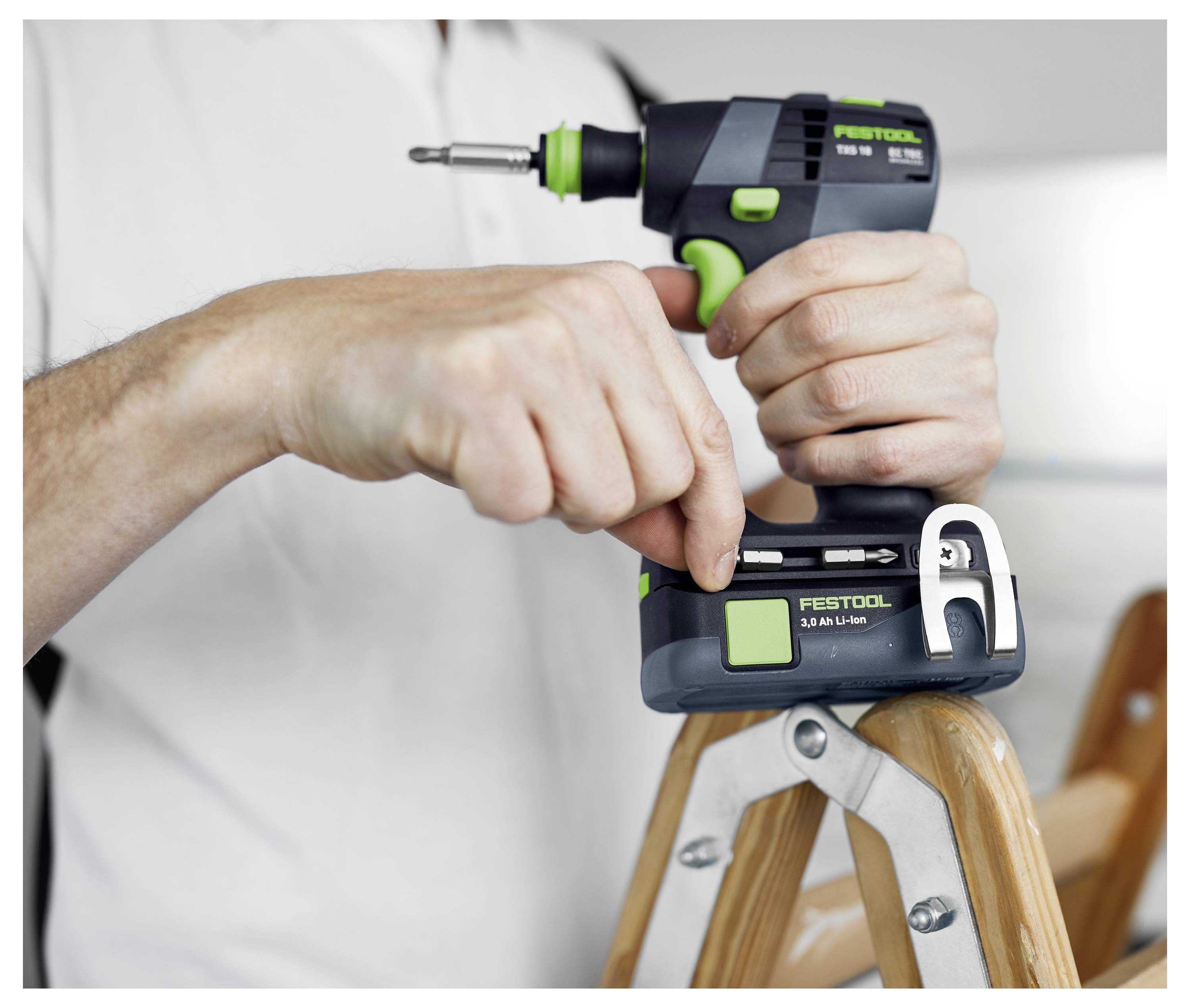 Festool TXS 18 C 3,0-Plus 576895 Akkus fúrócsavarozó 18 V 3 Ah-4