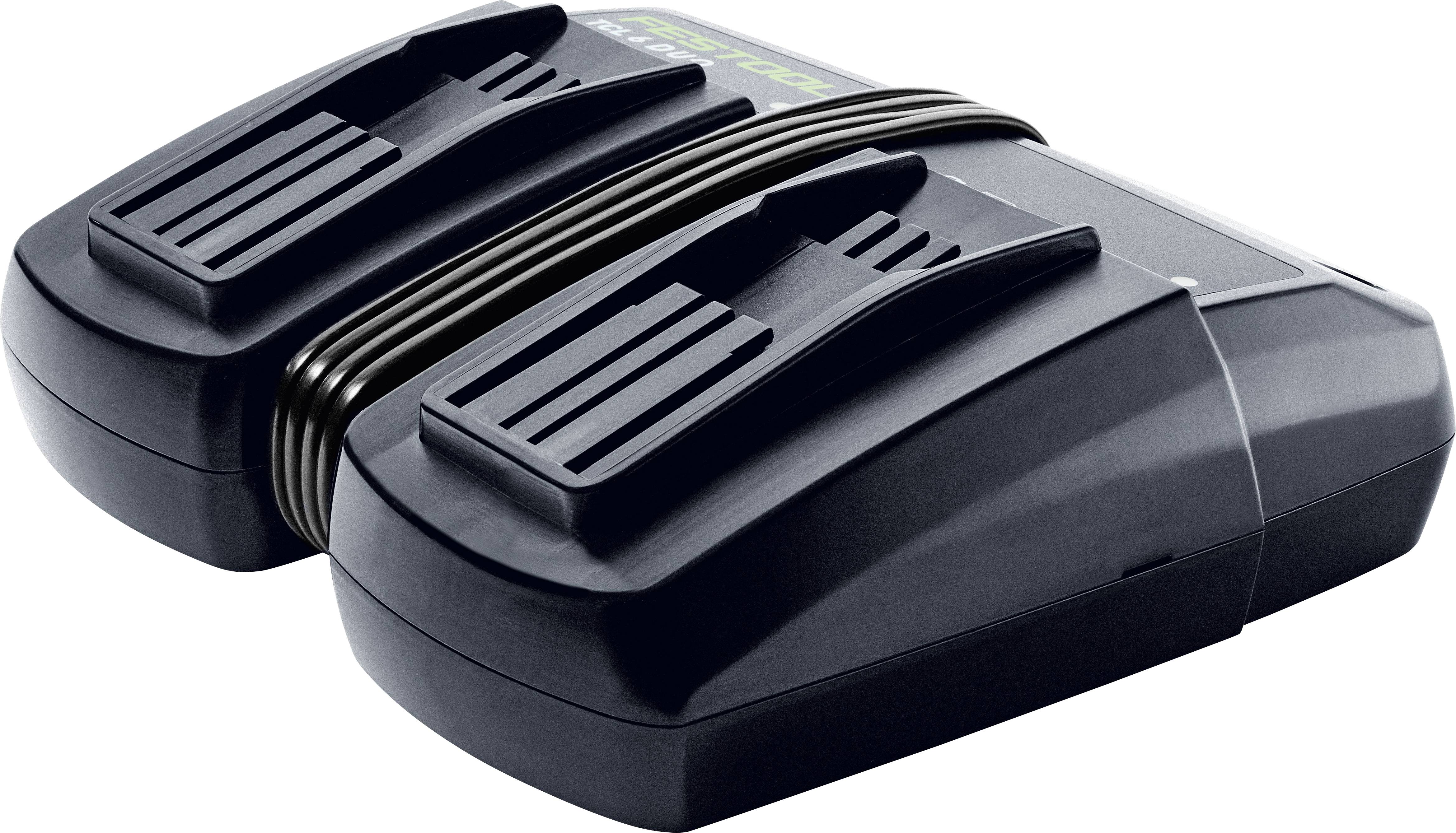 Festool TCL 6 DUO Gyorstöltő 577017 töltési állapot jelzővel