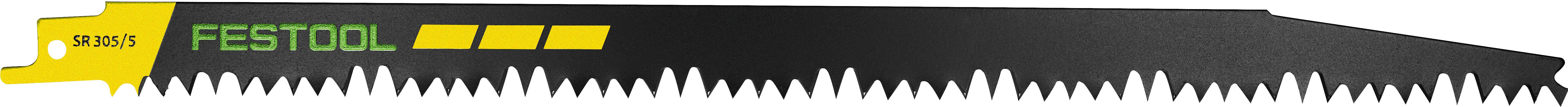 Festool 577486 Säbelsägeblatt WOOD BASIC SR 305/5/5 Fűrészlap hossz 305 mm 5 db