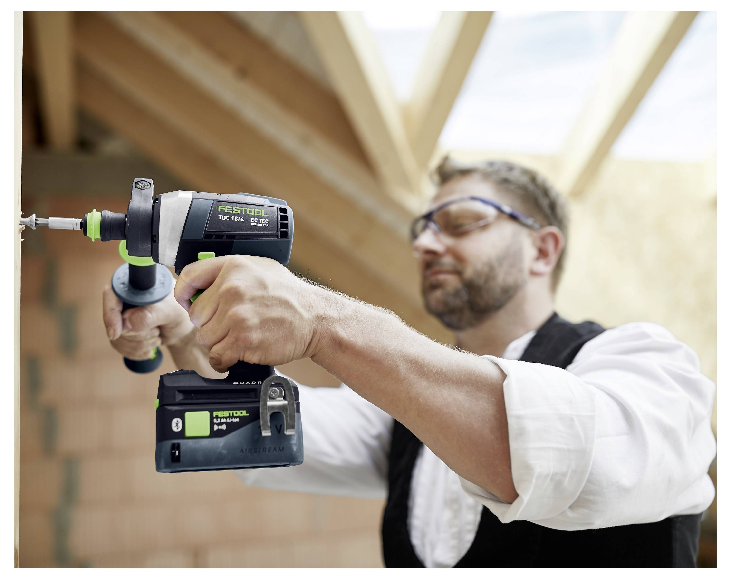 Festool TDC 18/4 5,0/4,0 I-Plus 577649 Akkus fúrócsavarozó 18 V 4 Ah, 5 Ah-4