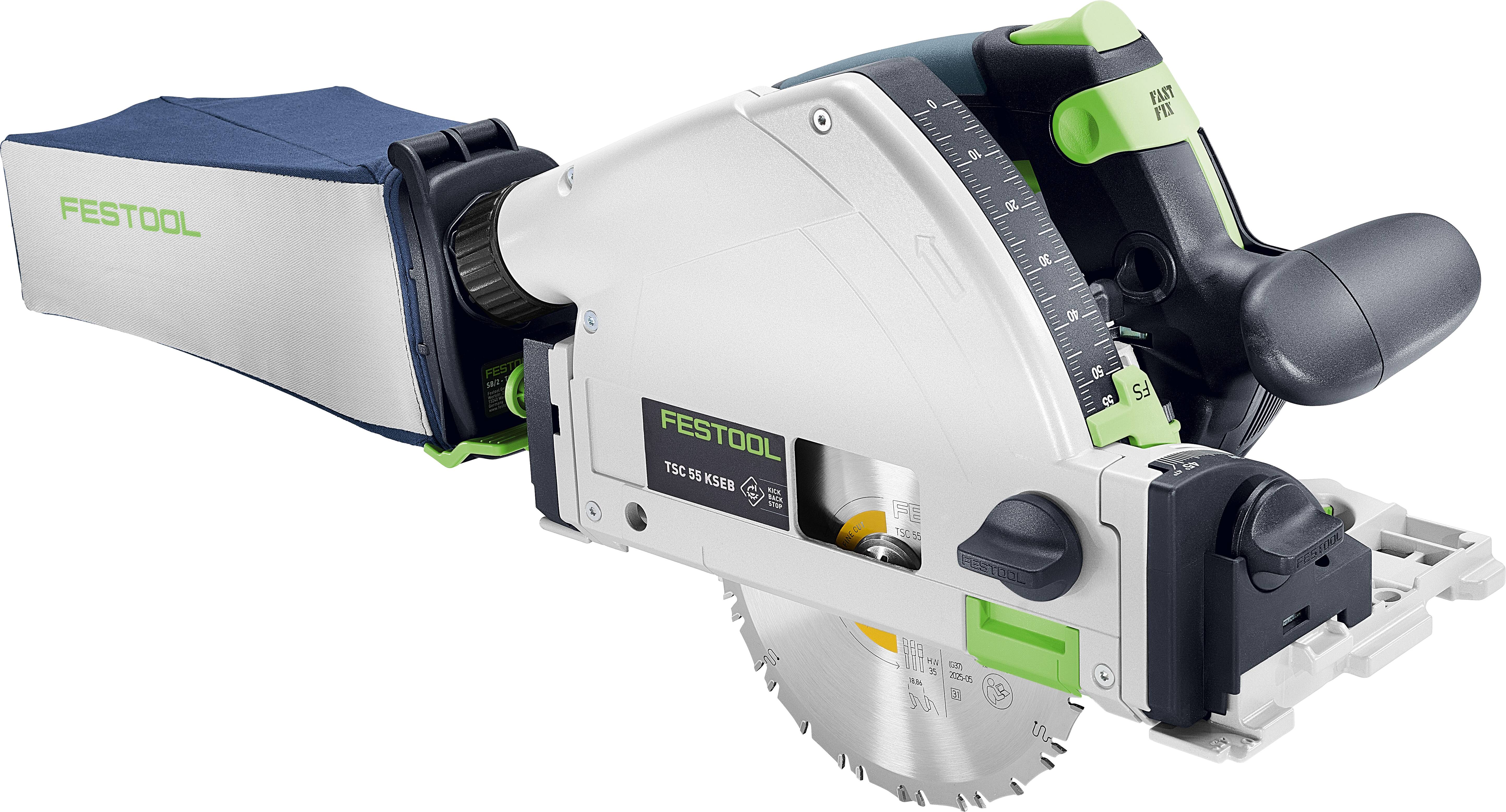 Festool TSC 55 KSEB-Basic Akkus merülő fűrész 18 V