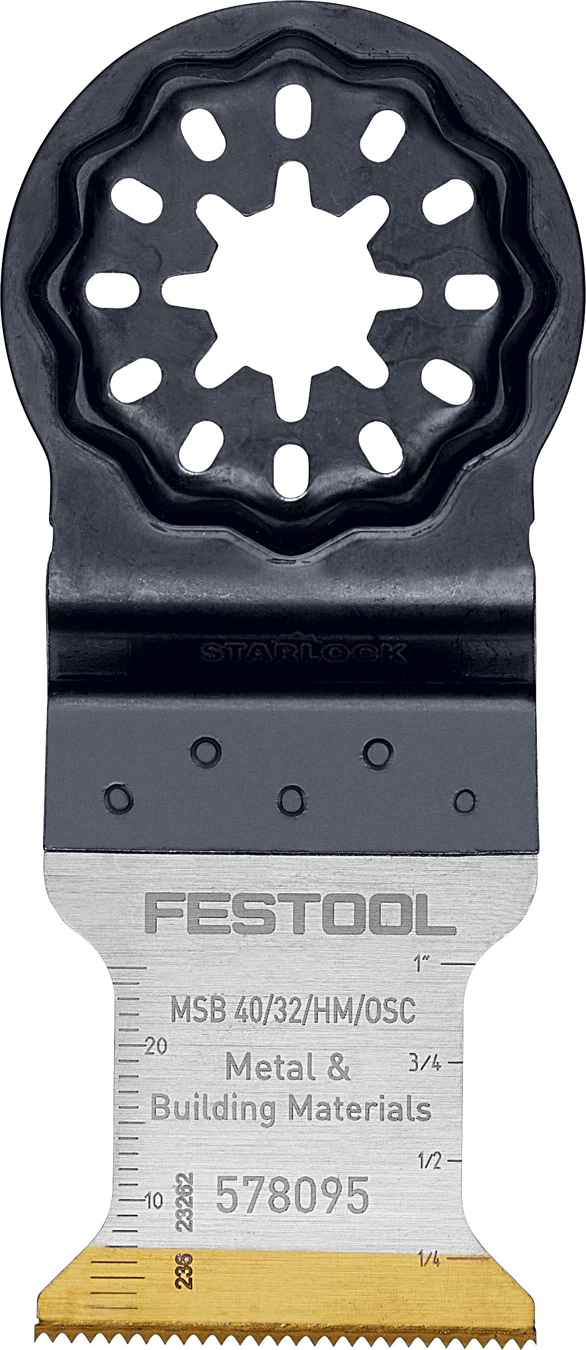 Festool 578095 MSB 40/32/HM/OSC Keményfém Fűrészlap 1 db