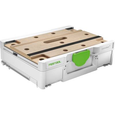 Festool SYS3-MFT M 112 578496 Mobil munkapad szállítóláda Fa építési anyagok (H x Sz x Ma) 396 x 296 x 112 mm-0