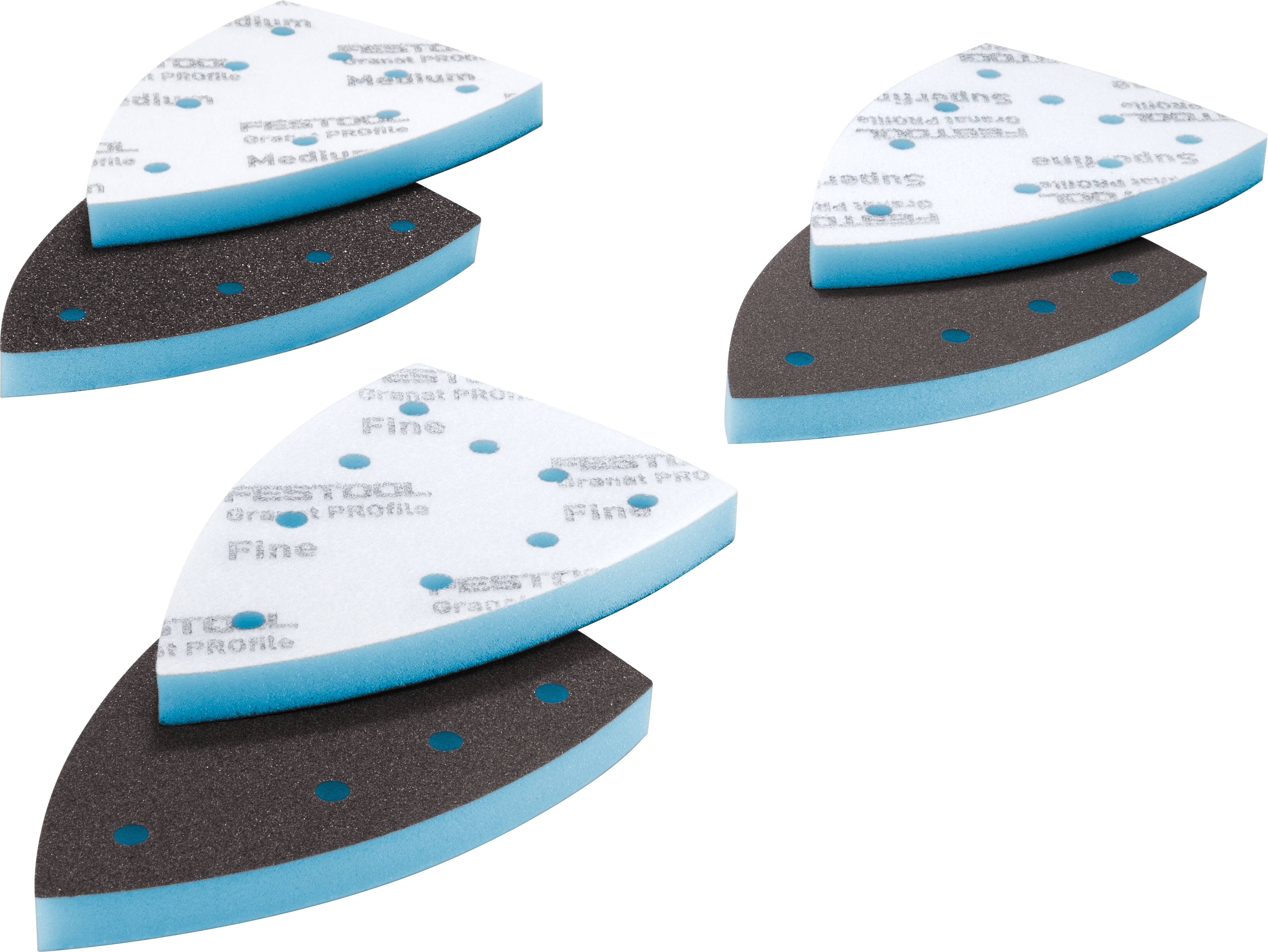 Festool Delta GR PRO/10-Set 578807 Csiszolóblokk Szemcsézet 120, 600 (H x Sz x Ma) 100 x 150 x 13 mm 1 db-0