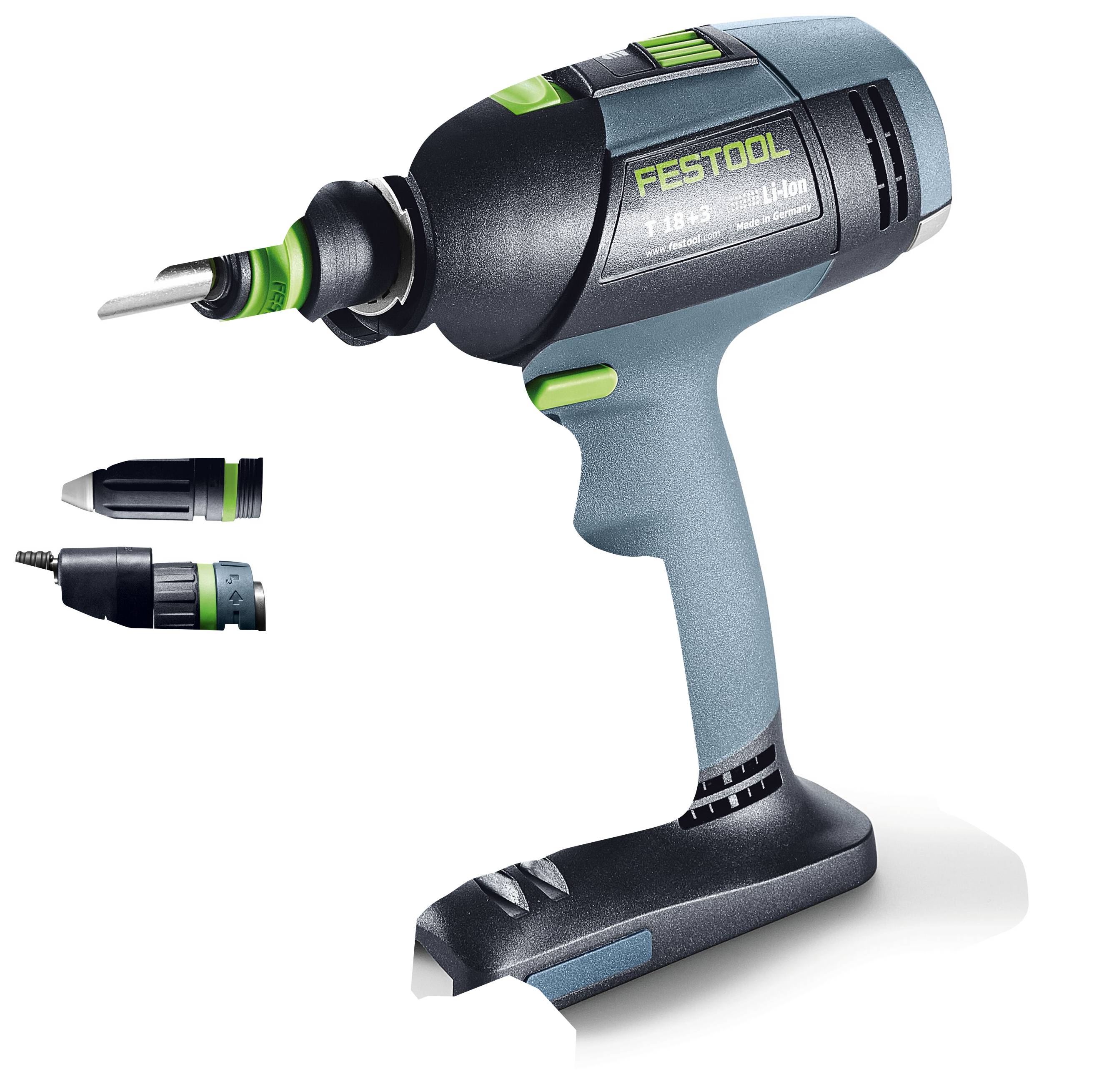 Festool T18+3 Basic-Set 578828 Akkus fúrócsavarozó