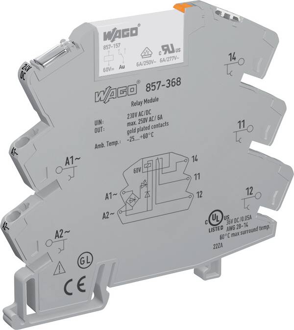 Relémodul WAGO 857-368 25 db