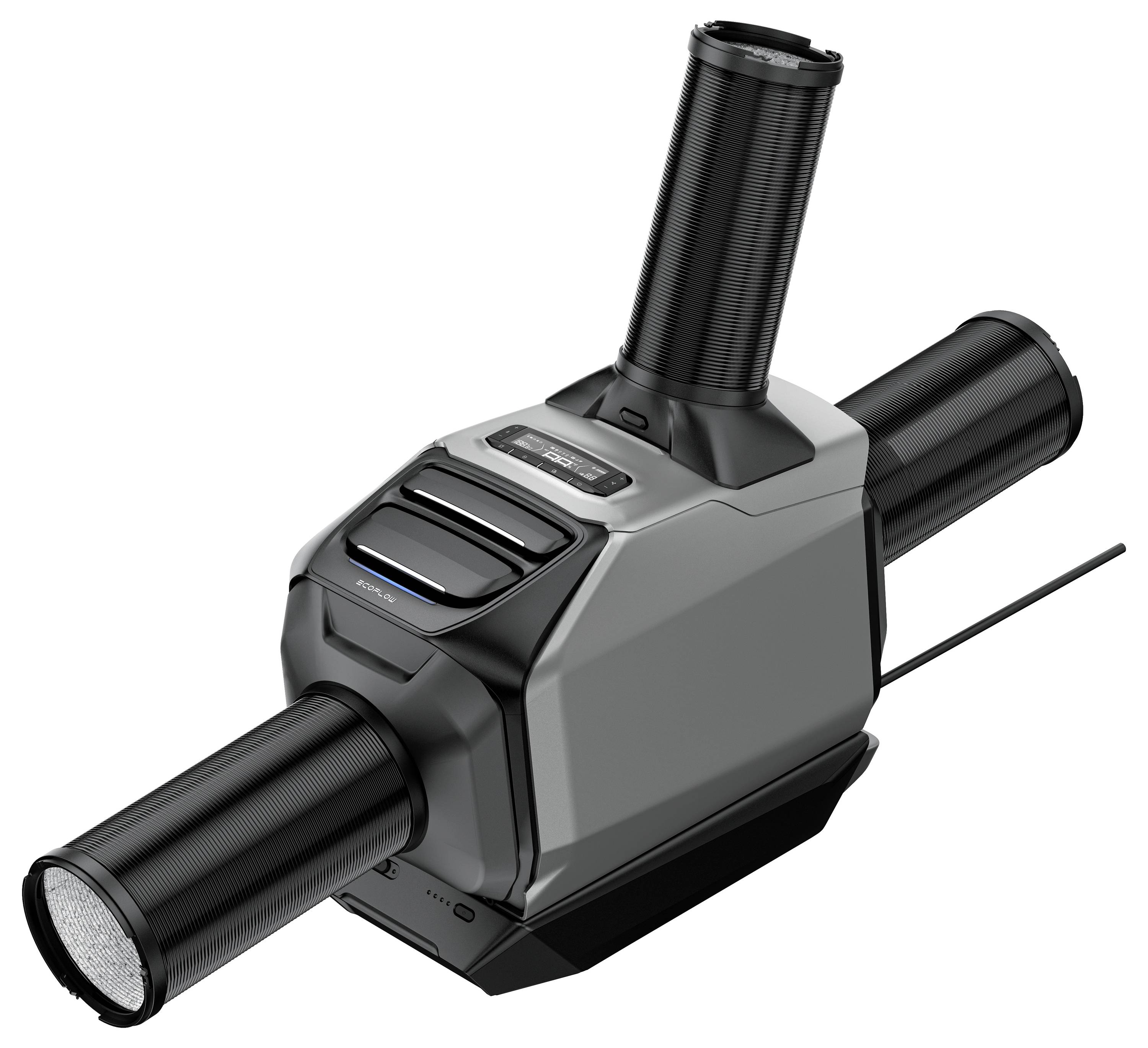 ECOFLOW Wave 3 Mobil klímakészülék EEK fűtés/hűtés: A++ (A+++ - D)/A (A+++ - D) 1800 W Fekete-szürke-16