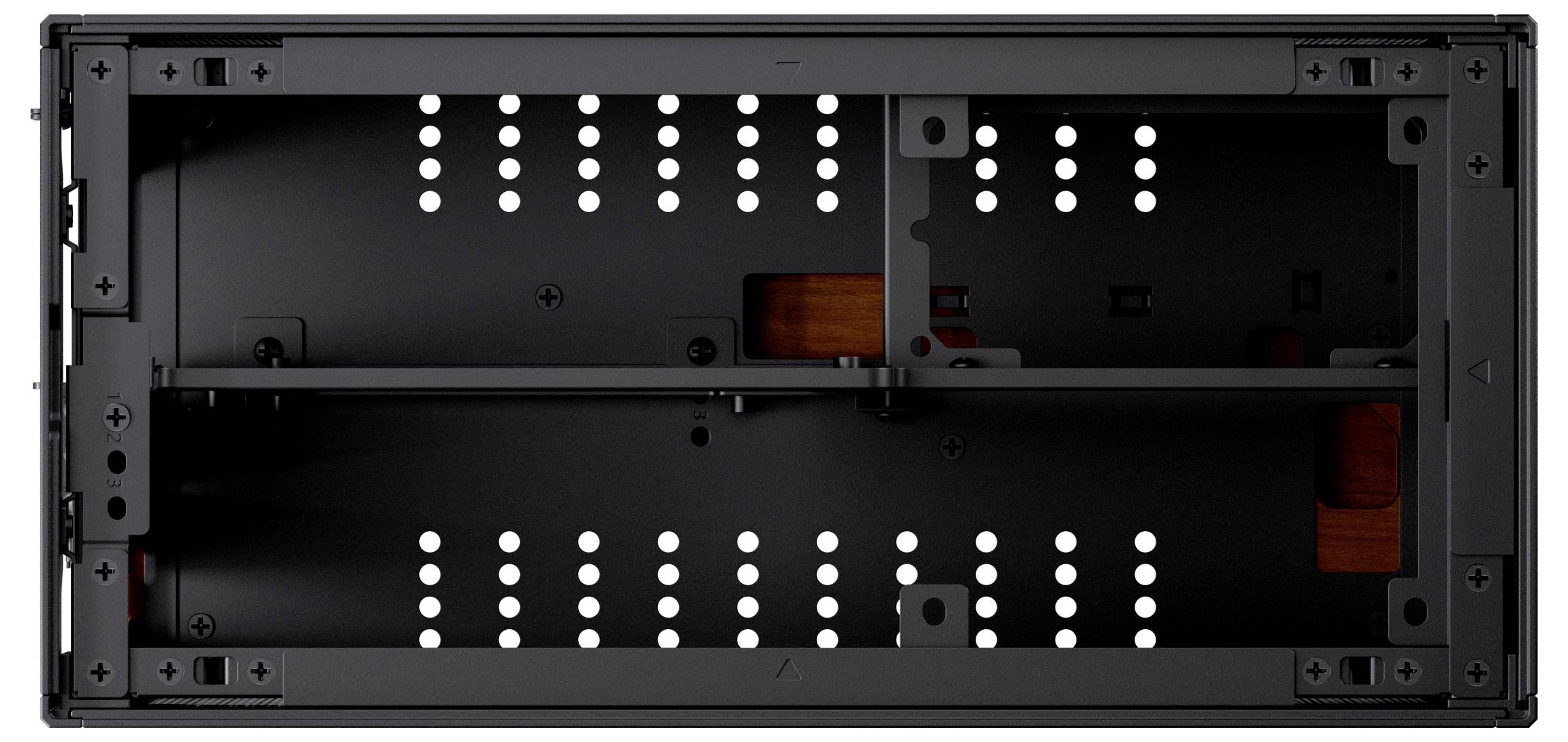Jonsbo T9 Mini torony Ház, Számítógép ház, Gaming doboz Fekete-14