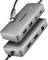 Két egymásra rakható USB-C hub többszörös portokkal, beleértve az USB-t, Ethernetet, HDMI-t és Power Delivery-t, alkalmas a csatlakozási lehetőségek bővítésére.