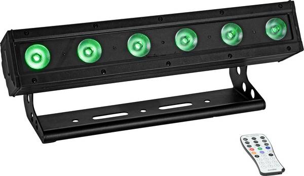 Eurolite AKKU IP BAR-6 Entry QCL LED Bar  LED-ek száma: 6 8 W