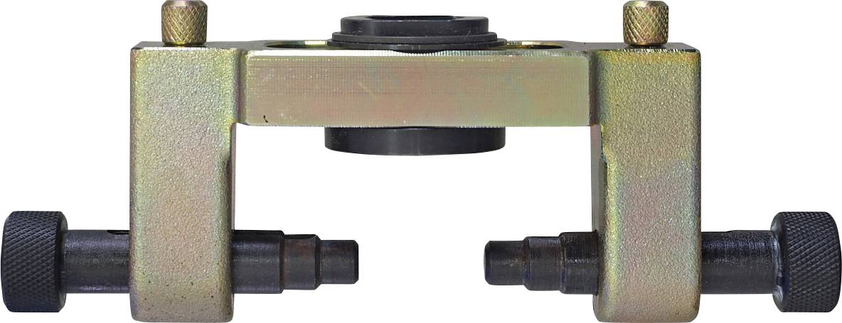 'Egy tekercs átlátszó műanyag csatornacső, két gumiszalaggal rögzítve, kompakt, kör alakot képezve.'