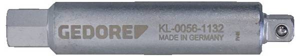 Gedore Automotive 3401340 KL-0056-1132 Tartó dugókulcs betétekhez, 1/4"