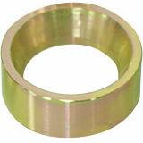 Egy bronz hengeres csillagcsapágy sima, polírozott felülettel, mechanikai alkalmazásokban használt a súrlódás és kopás csökkentésére.