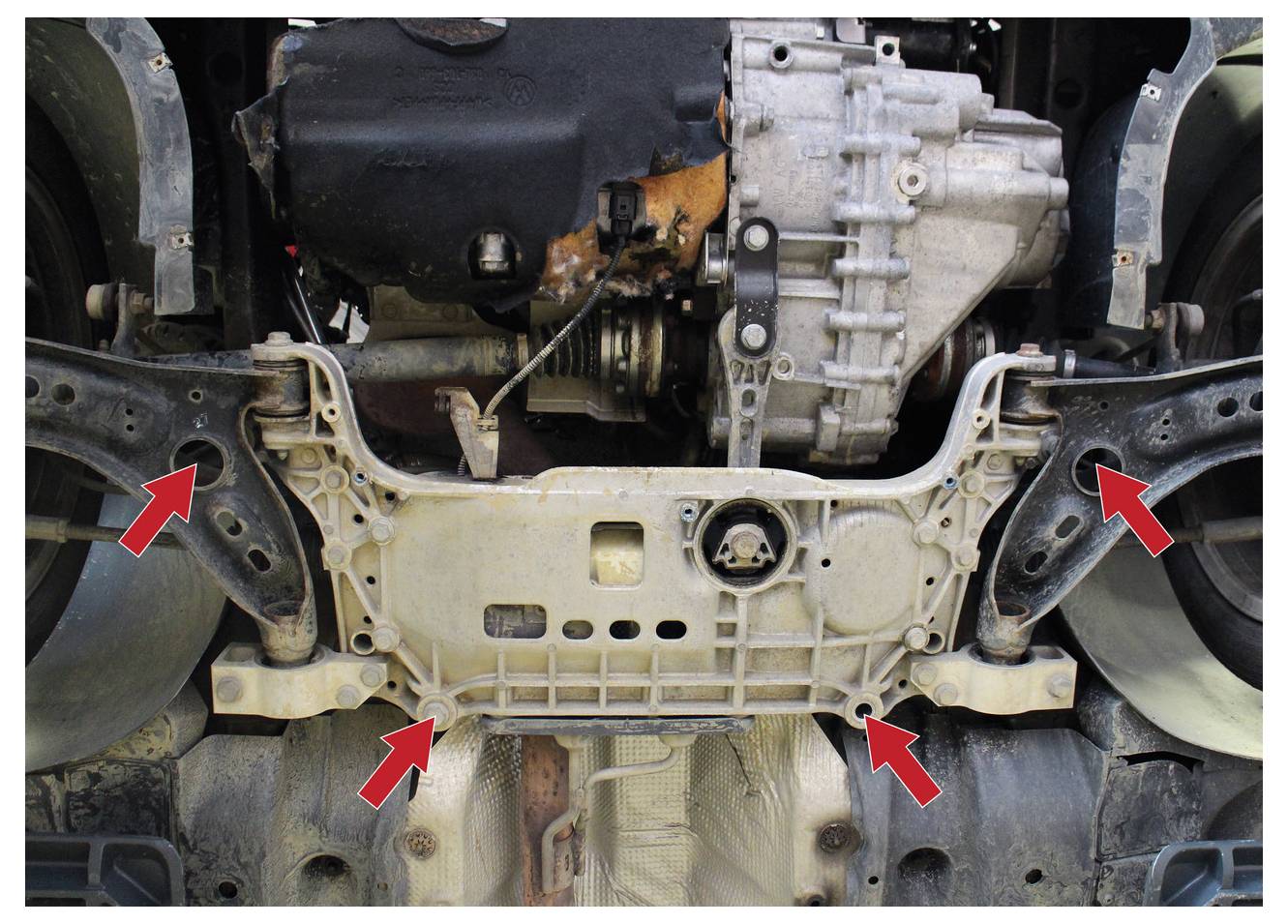 Gedore Automotive 2968355 KL-0220-10 K Rögzítőszerszám segédkerethez, VW-3