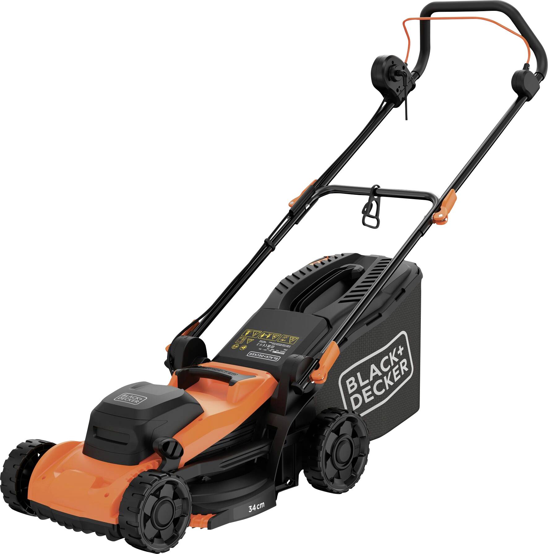 Black & Decker Elektromos Fűnyíró 1400 W Vágási szélesség (max.) 340 mm
