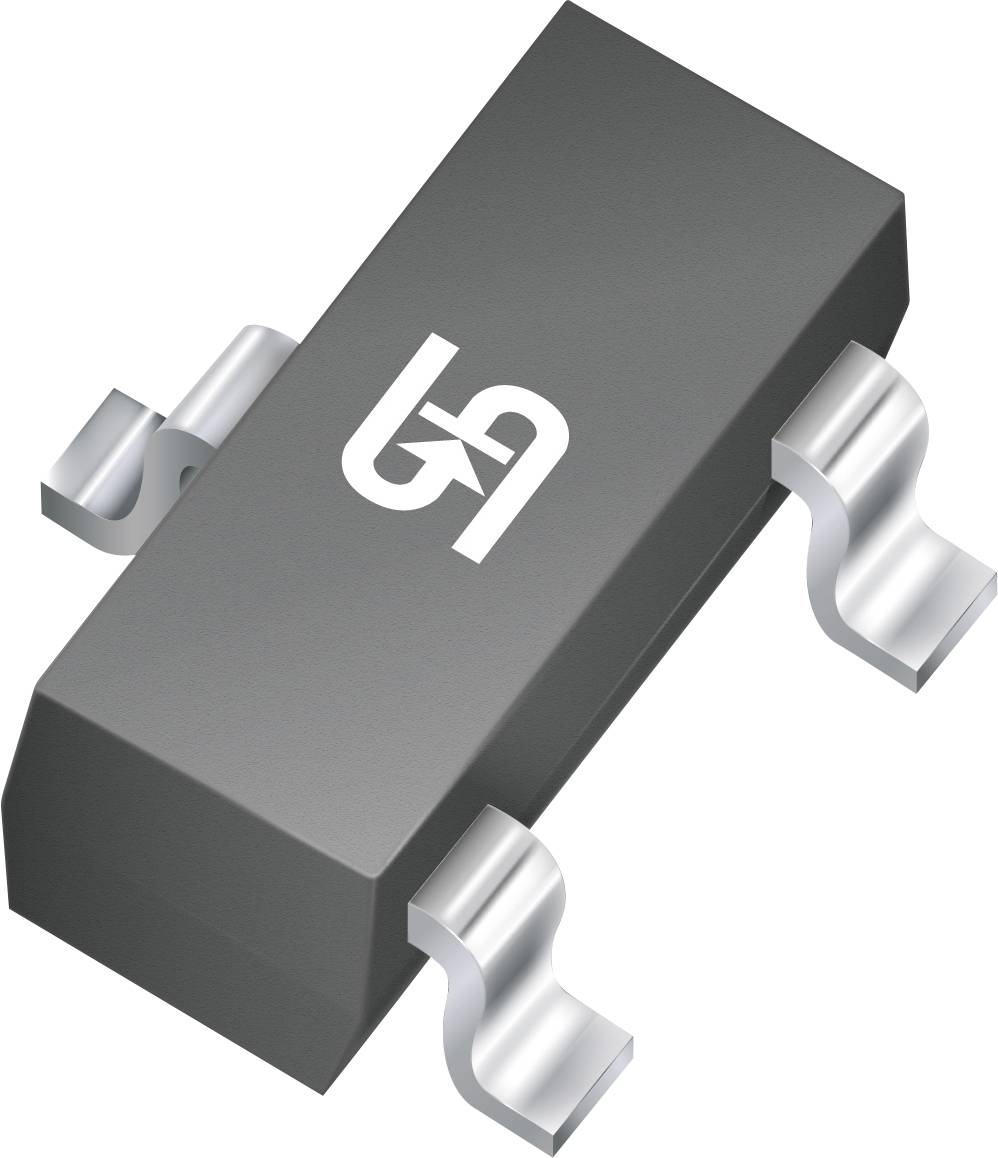 Egy kis, téglalap alakú fekete elektronikai alkatrész, mindkét oldalán fém kiterjesztésekkel, és fehér „G6" logóval a tetején.