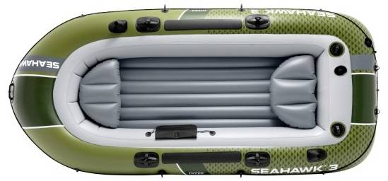 Intex Seahawk felfújható csónak szett 137 cm-es alumínium evezővel, 68614360 kg-ig 66333NP-2