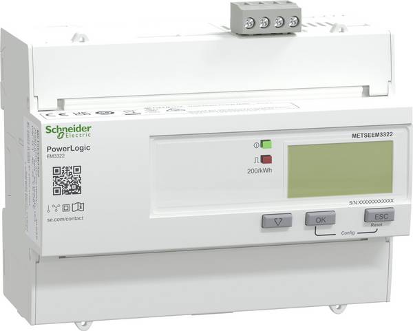 Schneider Electric METSEEM3322 METSEEM3322 Energiafogyasztás mérő  digitális 100 A   1 db