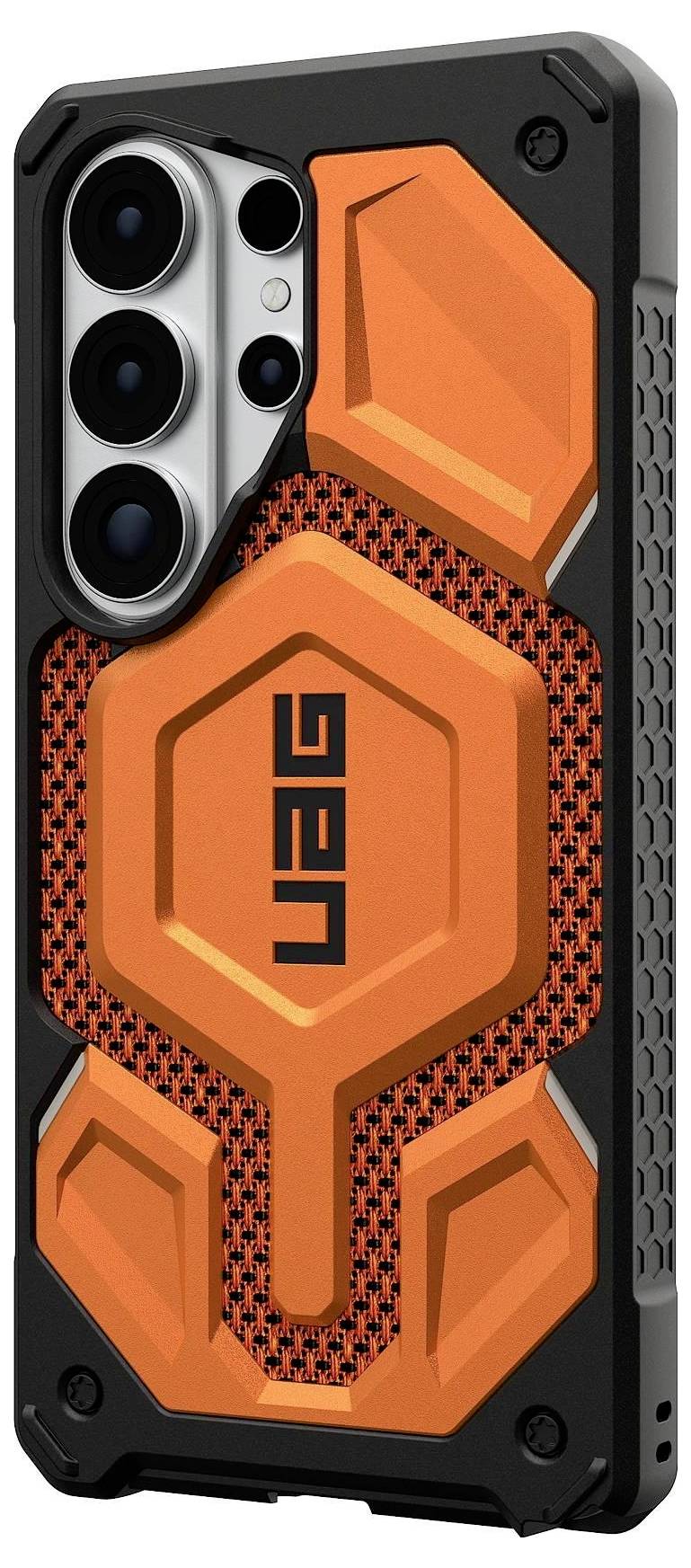 Urban Armor Gear Monarch Pro Case Samsung Galaxy S26 Ultra Narancs MagSafe kompatibilis, Mágnes modullal 214513113997-1