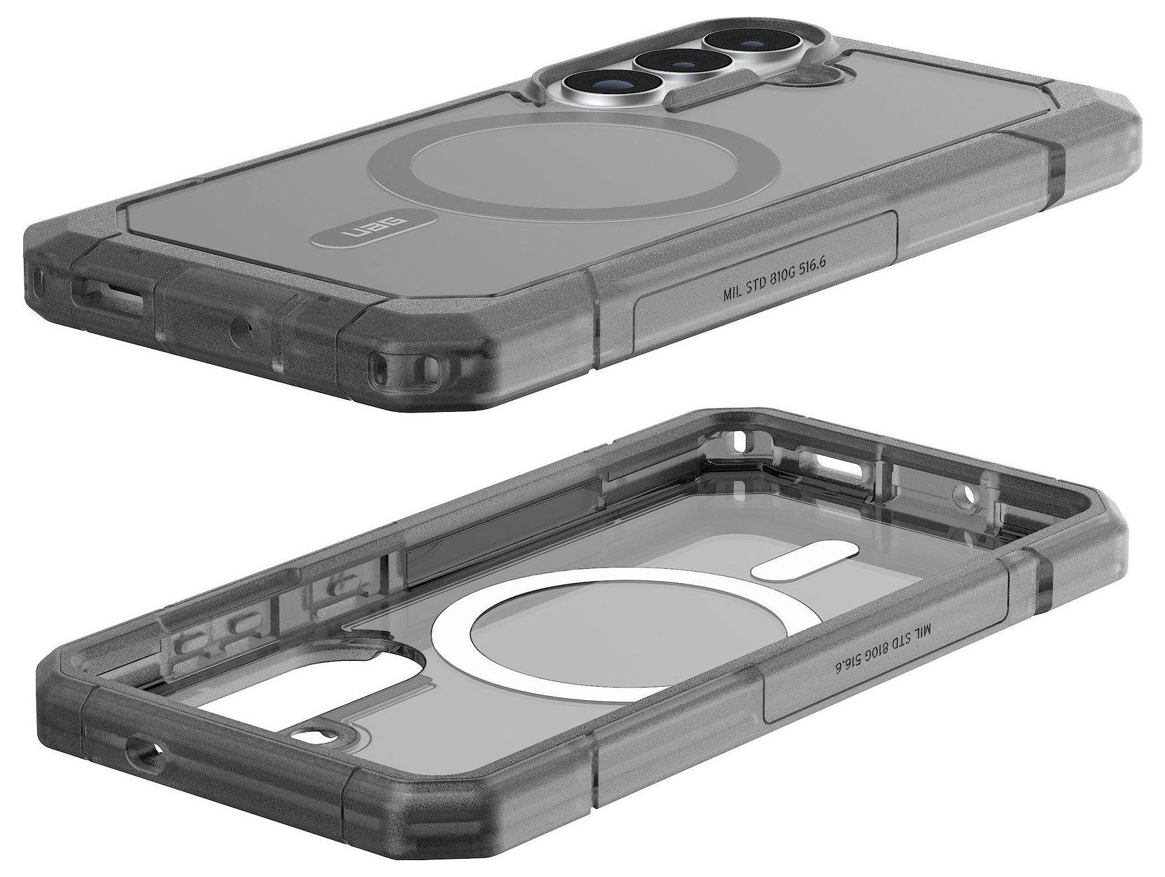 Urban Armor Gear Trooper Case Samsung Galaxy S26 Ash Grey MagSafe kompatibilis, Mágnes modullal 214518113131-10