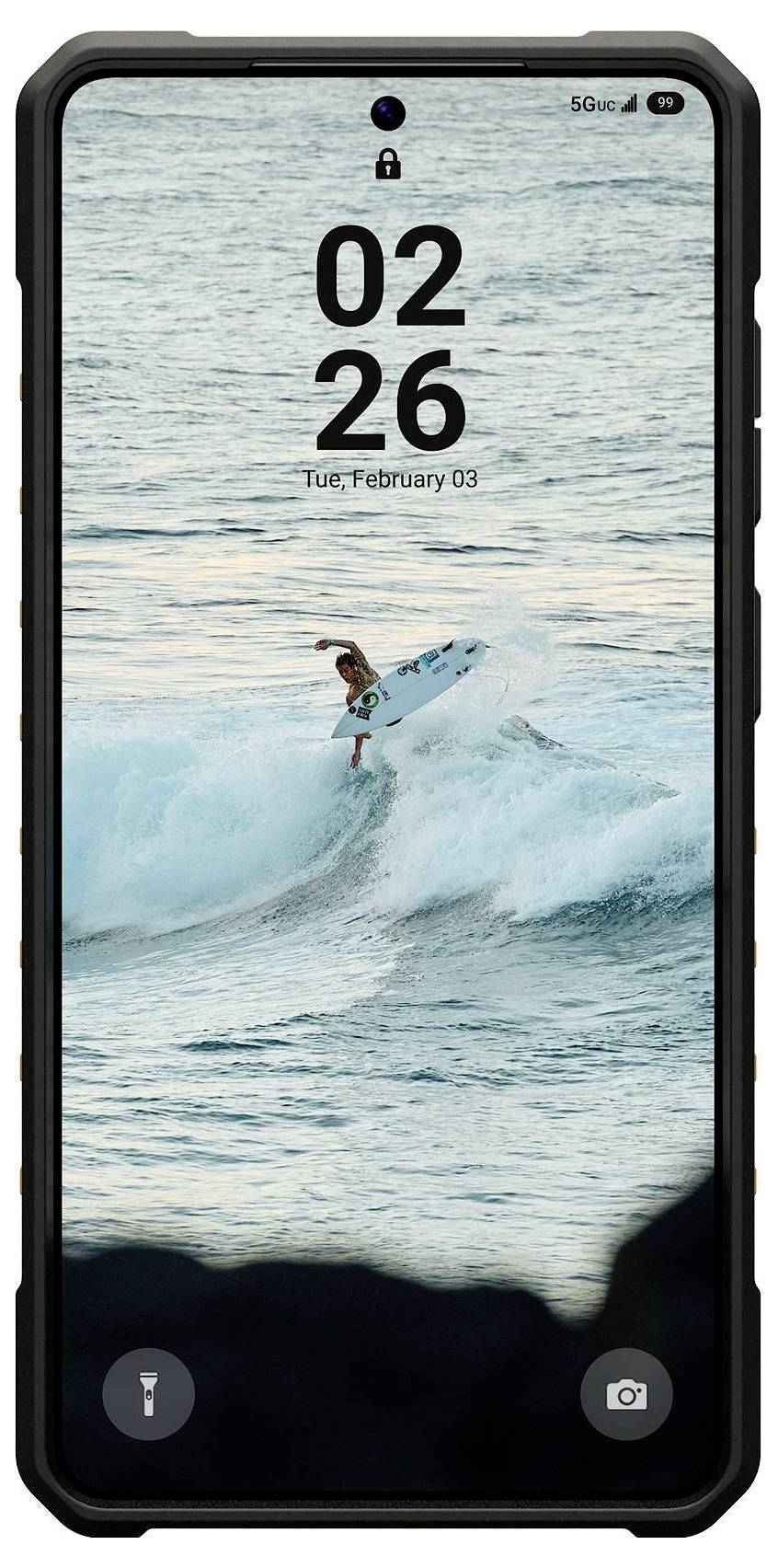 Urban Armor Gear Pathfinder Case Samsung Galaxy S26 Ultra Sárga MagSafe kompatibilis, Mágnes modullal 214530118282-4