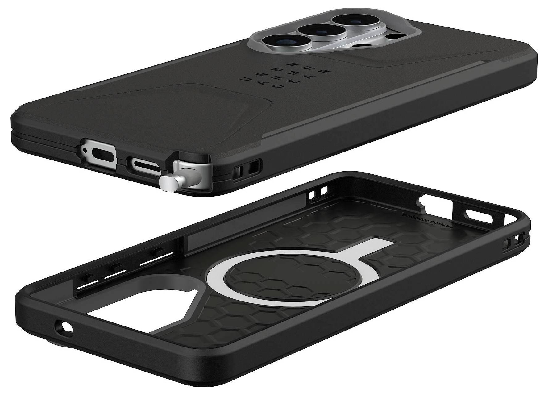 Urban Armor Gear Civilian LT Case Samsung Galaxy S26 Ultra Fekete MagSafe kompatibilis, Mágnes modullal 214535114040-10