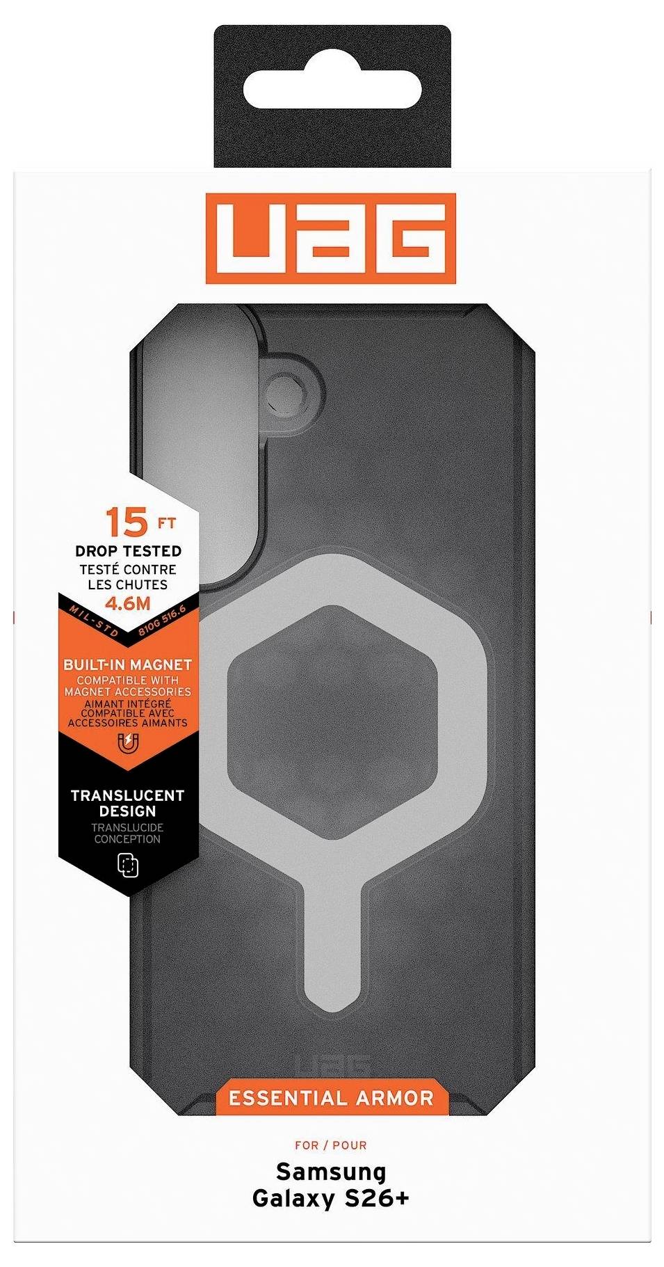 Urban Armor Gear Essential Case Samsung Galaxy S26+ Hamu MagSafe kompatibilis, Mágnes modullal 214533113131-10