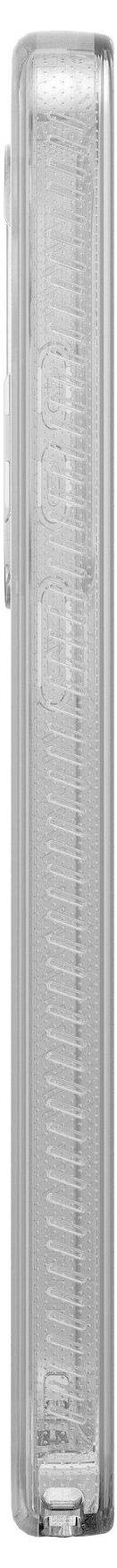 Erős fekete telefontokok erősített szélekkel, UAG felirattal ellátott állvánnyal, amely védelemre és kényelemre tervezve.