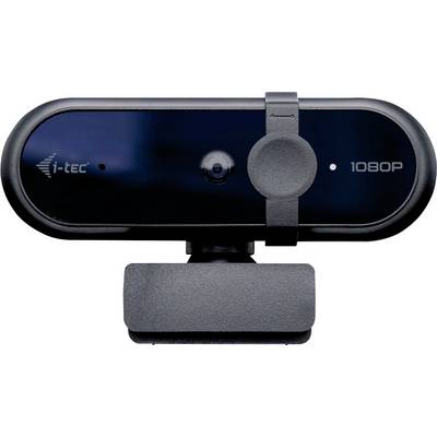 Egy fekete i-tec 1080P webkamera klipbirítással látható.