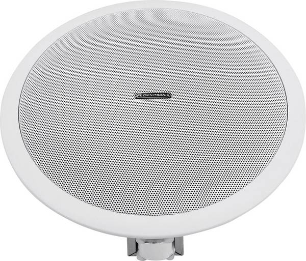 Omnitronic CSE-8 Szélessávú beépíthető hangszóró 10 W  Fehér 1 db